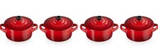 4 petites marmittes le creuset