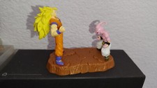 Diorama Figurine Goku ss3 vs Kid Buu Dragon Ball Bandai BS STA figure AB giochi