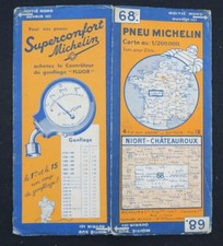 Carte MICHELIN n°68 NIORT
