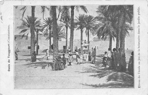 Cpa algerie oasis - algerie, de