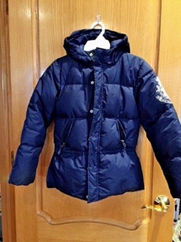 Quilted puffer down jacket - down,
