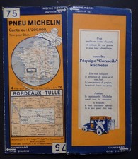 § carte MICHELIN 75 BORDEAUX