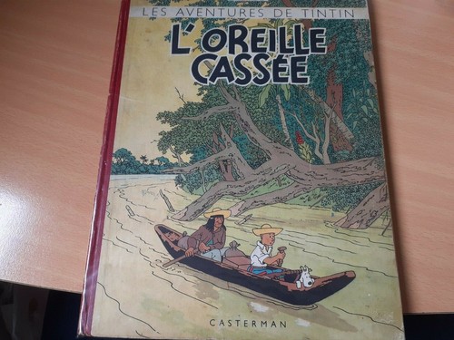 Tintin oreille cassée - tintin, b2