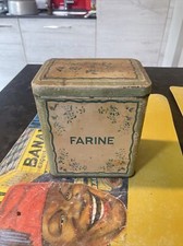 Boite Métal Ancienne Menier / Farine 