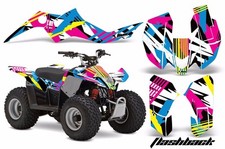 Autocollants Graphiques ATV Pour Suzuki LTZ 50 Quad 2006-2024 FLASHBACK
