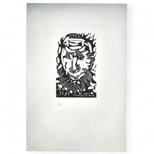 Picasso madoura tête - [madoura].,