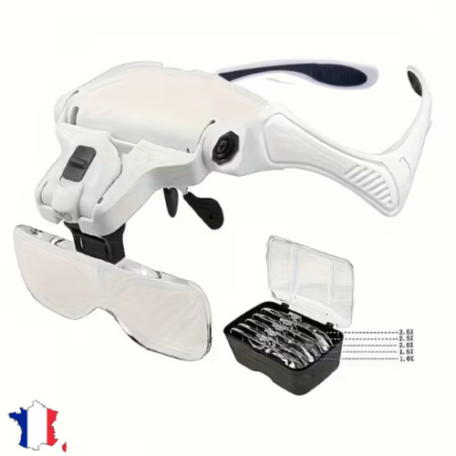 Lunettes loupe led - lunettes, 5