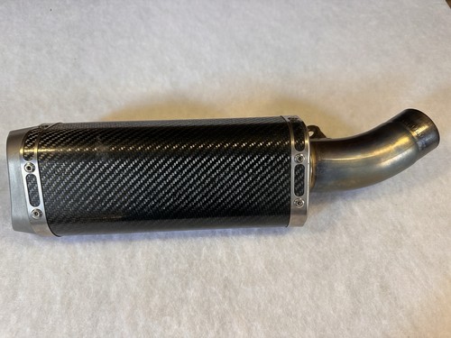 Delkevic carbon fiber exhaust - fiber,