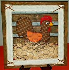 3D PICTURE OF ROOSTER /