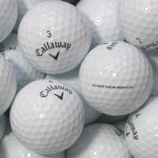 20 Balles de Golf Callaway hex tour soft lakeballs Aa / AAA Qualité Toursoft