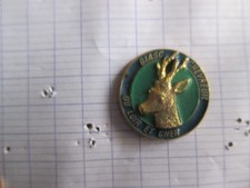 pin's  GIASC CHEVREUIL  DU LOIR et CHER  tête