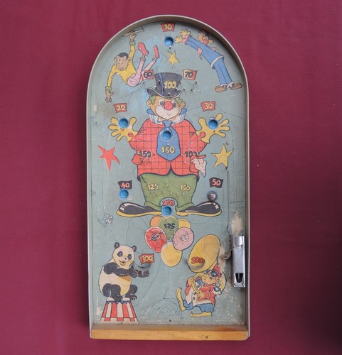 Ancien grand jouet billard - grand,