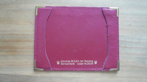 Porte carte rolex vintage - porte,