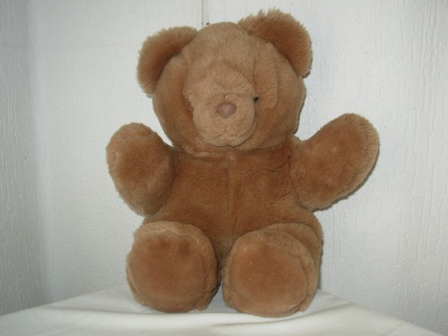 Peluche ours nounours marron - peluche,