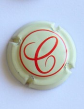 ANCIENNE PLAQUE DE MUSELET, CAPSULE DE CHAMPAGNE - MARTEL G.H. Cuvée ROMANCE