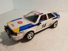 QQ 8350 SCALEXTRIC EXIN AUDI QUATTRO R SAN REMO '83 #14 AUDI BBS Tampographié