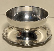 Saucière Sur Plateau , CHRISTOFLE GALLIA , Métal Argenté