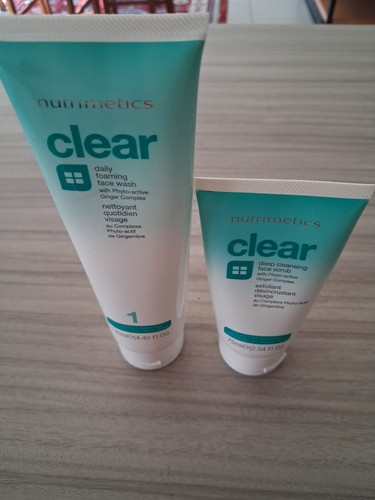 Nutrimetics clear foaming face - foaming,