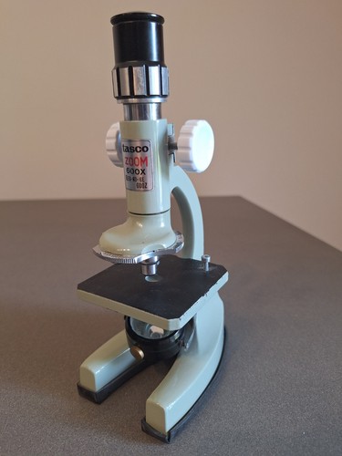 Microscope vintage tasco zoom - microscope,