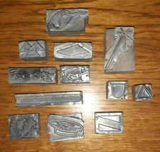  LOT 12 ANCIEN TAMPON MATRICE