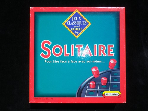 Solitaire jeu société - solitaire,