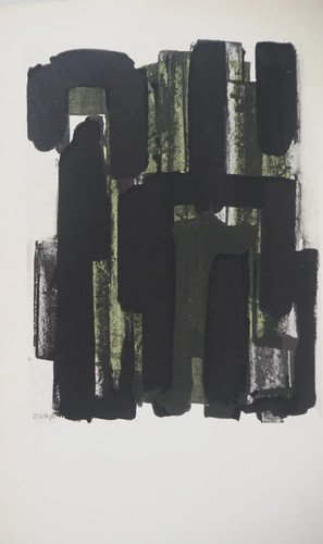Pierre soulages gouache - gouache, 8