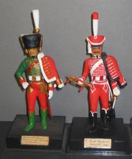 AIGLON Plastique 90 mm LARGE SIZE  2 SOLDATS  1er EMPIRE .STARLUX   lot N° 108