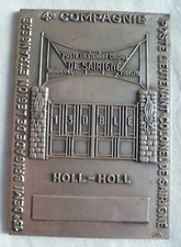 Plaque médaille 13° DBLE