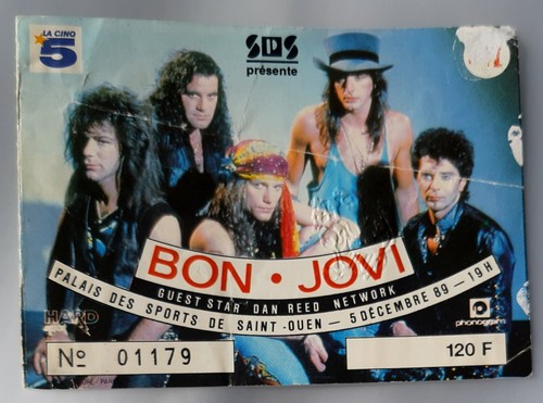 Ticket billet stub - billet, used