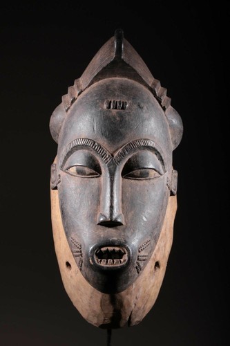 Masque africain baoulé - masque,