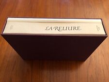Livre d'Art La Reliure