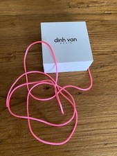 Bracelet Dinh Van Cordon Rose Fluo Collier Menotte Or Argent R8 R10 R12 R15 R20