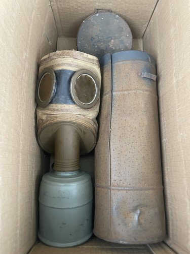 Masque gaz militaire - masque,