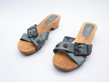 Scholl Femme Pantoufle Sandalette Sandale Été Bleu Taille 40 EU Art. 35634-30