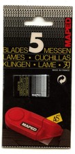 Loisirs créatifs : 5 LAMES DE CUTTER, coupe en biseau à 45° - Maped - Neuf