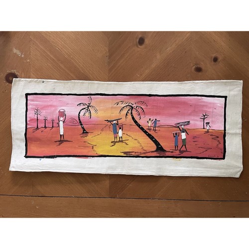 African influenced canvas - african,