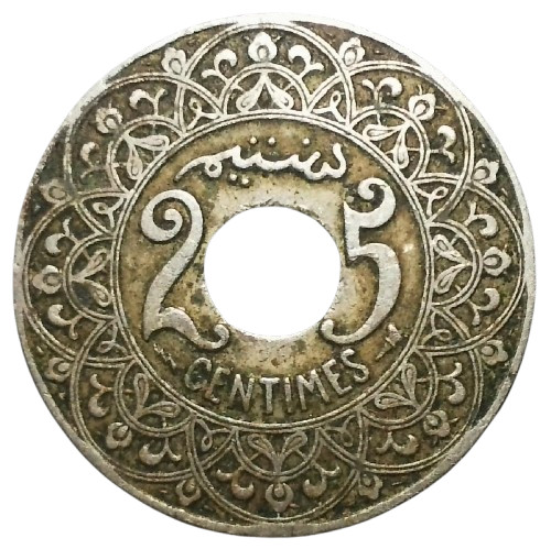 Maroc monnaie centimes - maroc, 25
