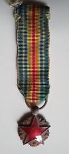 MEDAILLE DES BLESSES MILITAIRES MINIATURE REDUCTION 39 45 AFN OPEX 14 18 ETOILE
