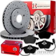 Disques De Frein Sport + Plaquettes Avant Pour Audi A6 4F C6 Limo Avant Allroad