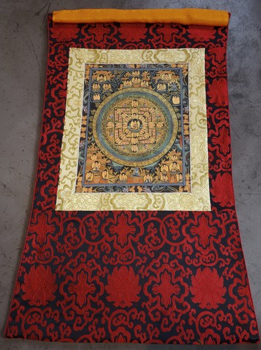 Tibet peinture thangka - tibet.,