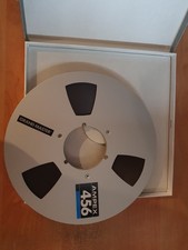 Bande Magnétique 27cm 1/4 pouce  " AMPEX 456 grand master " Neuve