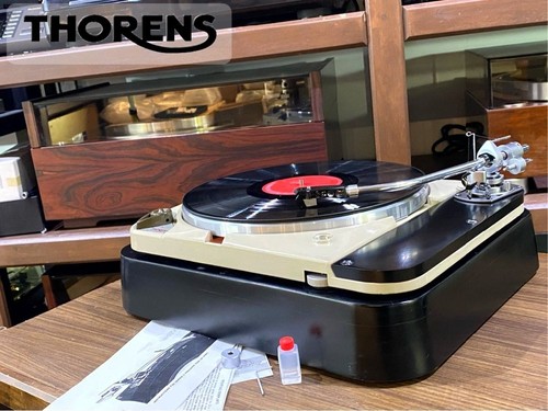 Thorens td124 turntable with - td124,