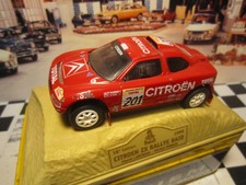 CITROEN ZX RALLYE RAID DAKAR 1996 AU 1/43 SUR SON SOCLE NEUVE SORTIE DE VITRINE