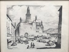 GRAVURE ANCIENNE XXe-