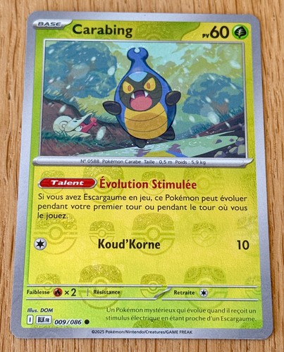 Carte pokemon carabing - carte,