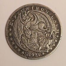 Pièce de monnaie fantaisie-série TV-Game of thrones-lion-dragon-Saburov-hobo