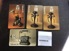 lot 4 télécartes" .ANCIENS