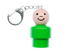 Fisher Price Little People Figur Vintage Retro Porte-Clés Années 80 Bébé Enfant