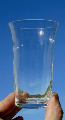 Gobelet cristal soufflé - gobelet, en