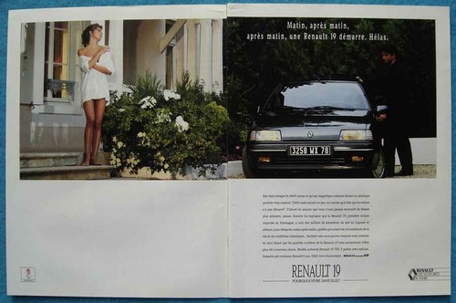 Publicité papier voiture - papier,